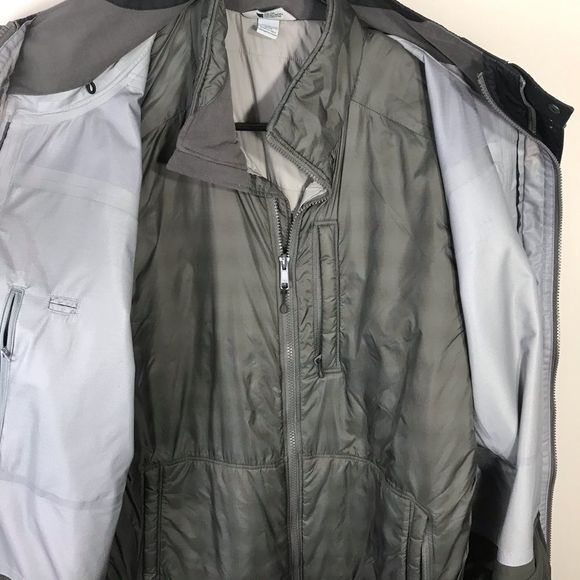 Vintage MEC Black Winter Snow Shell Coat &‎ Liner - Picture 13 of 16